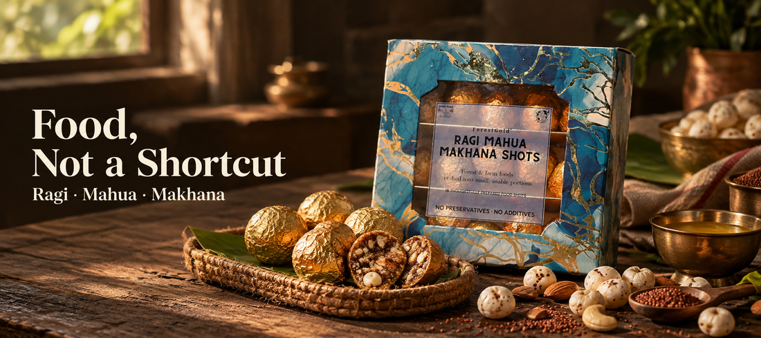 ForestGold Ragi Mahua Makhana Shots: Food, Not a Shortcut