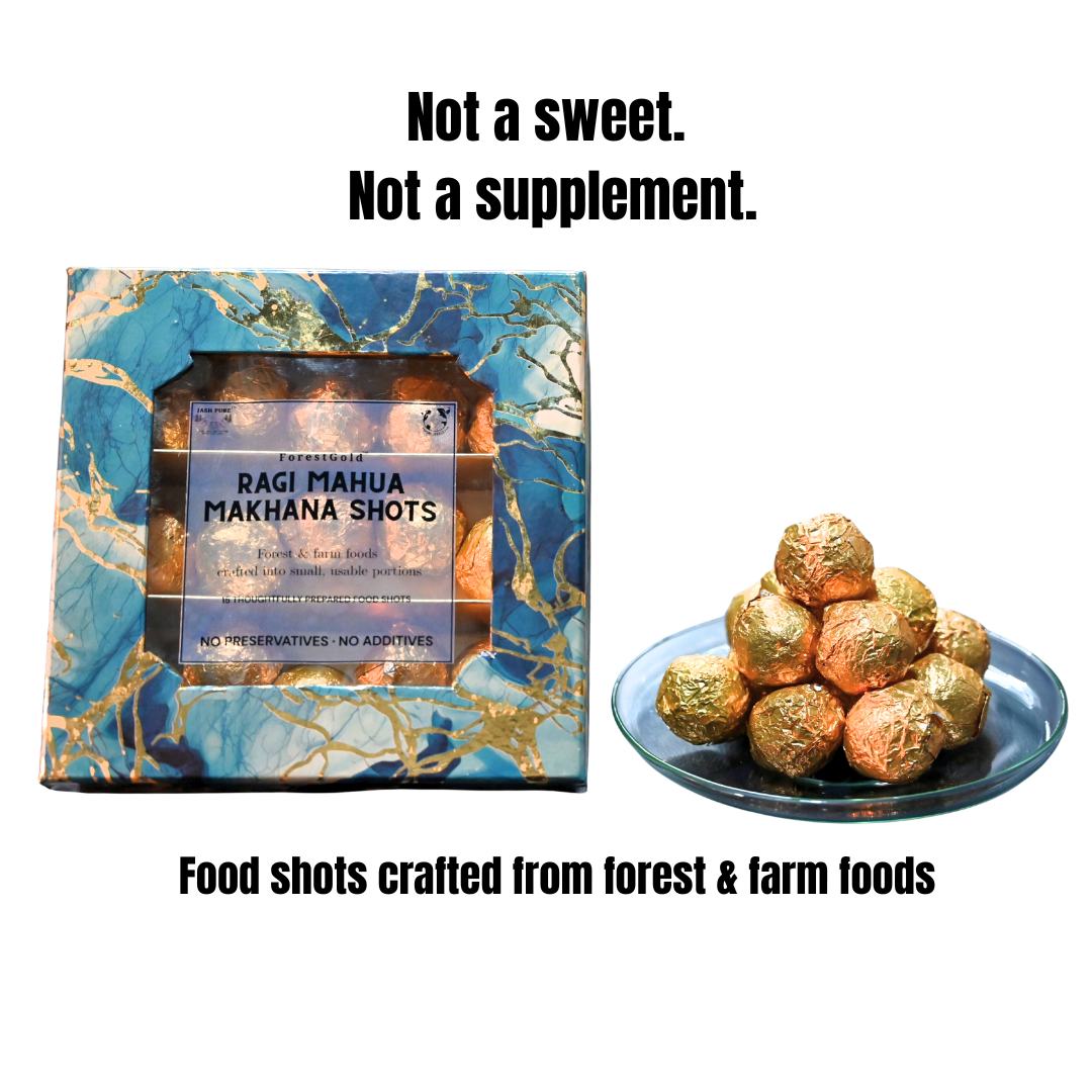 ForestGold Ragi Mahua Makhana Shots: Food, Not a Shortcut