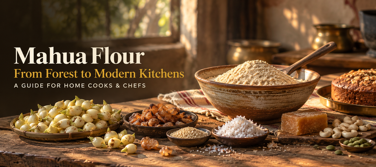 Mahua Flour (Mahua Atta): From Forest Flower to a Functional Ingredient for Modern Kitchens & Chefs