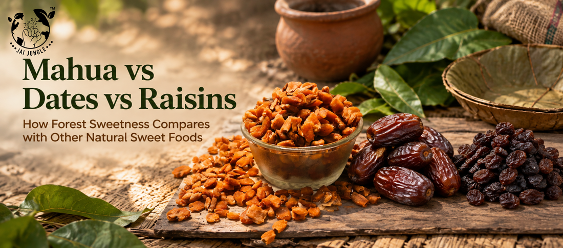 Mahua vs Dates | Raisins: How Forest Sweetness Compares to Natural Sweeteners