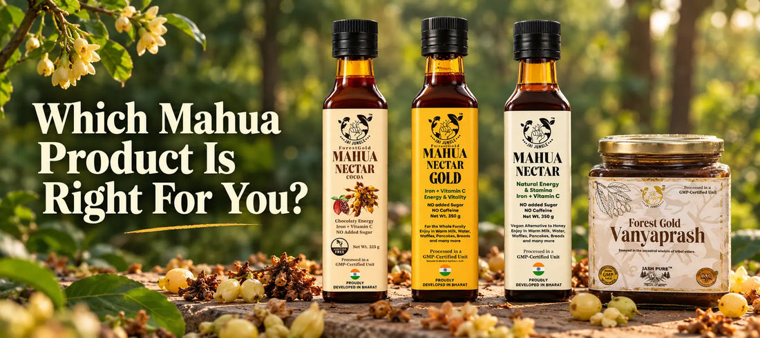 Mahua Nectar vs ForestGold Vanyaprash vs Mahua Nectar Gold vs Cocoa – Complete Buying Guide