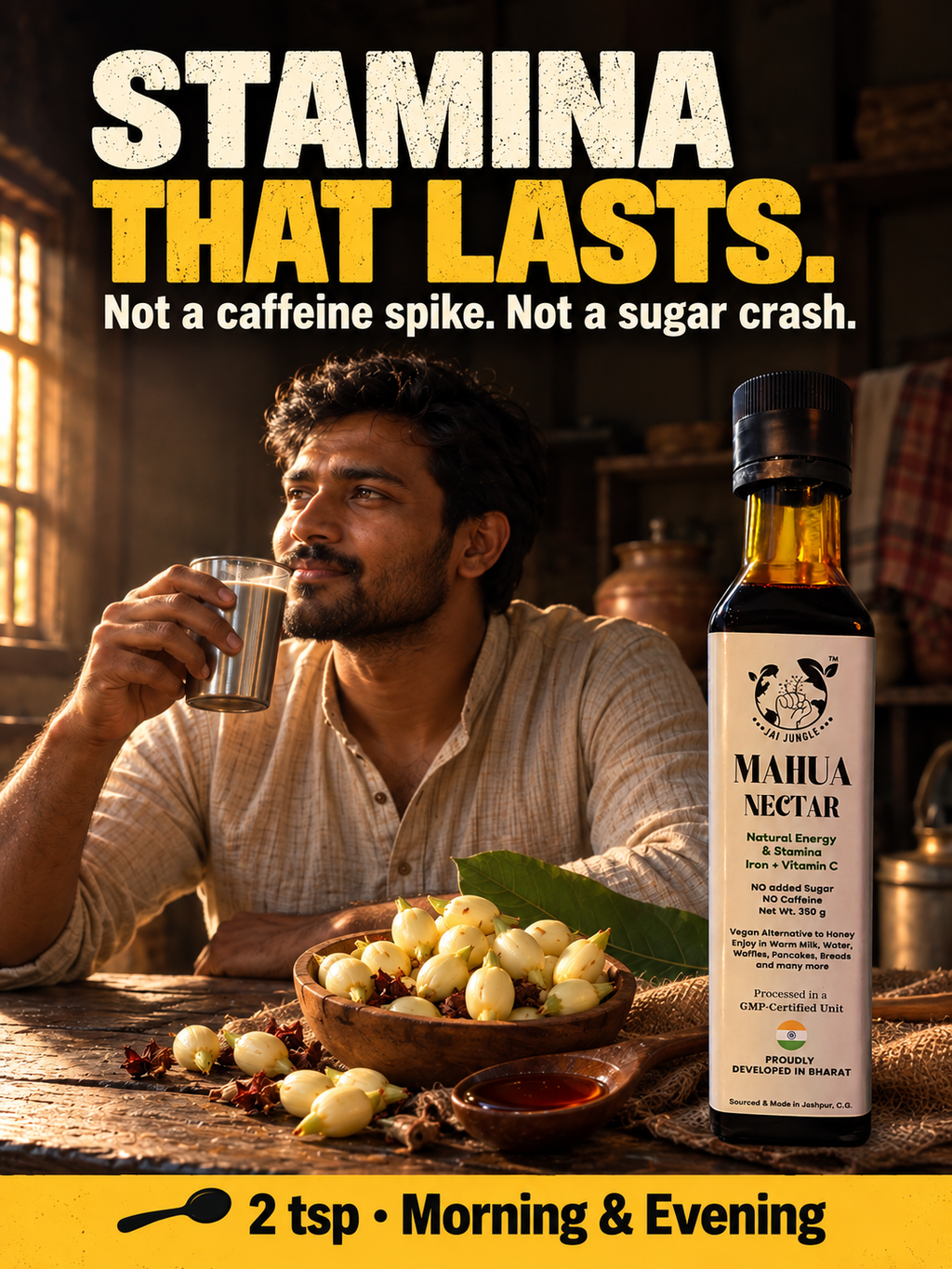 Mahua Nectar | Natural Energy & Stamina Concentrate | 350g