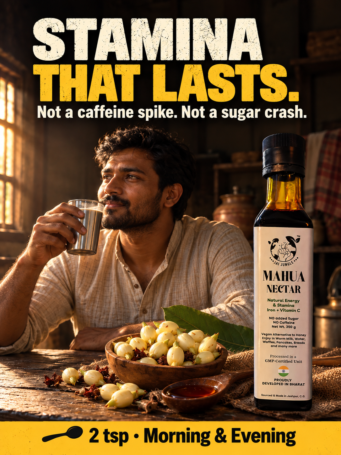 Mahua Nectar | Natural Energy & Stamina Concentrate | 350g