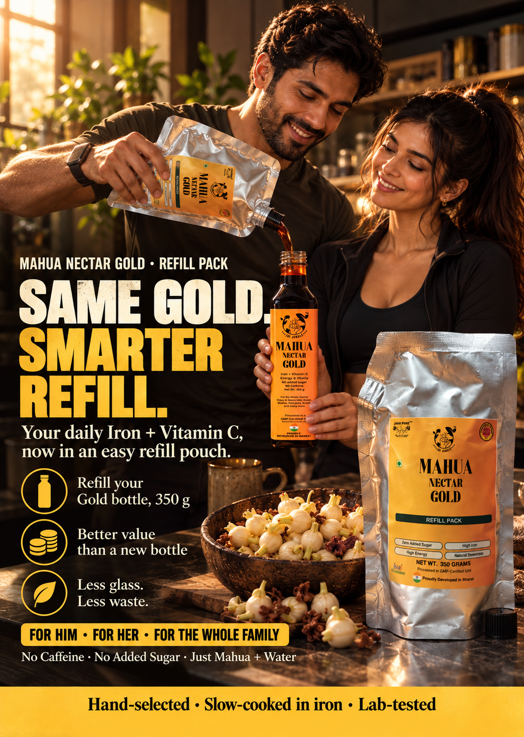 Mahua Nectar Gold • Premium Concentrated Forest Energy