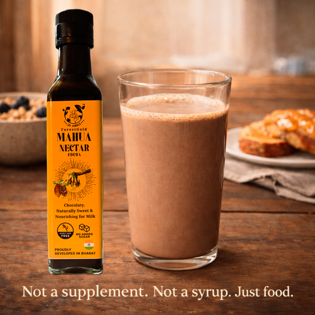Mahua Nectar Cocoa : No Added Sugar Chocolaty Milk Mix