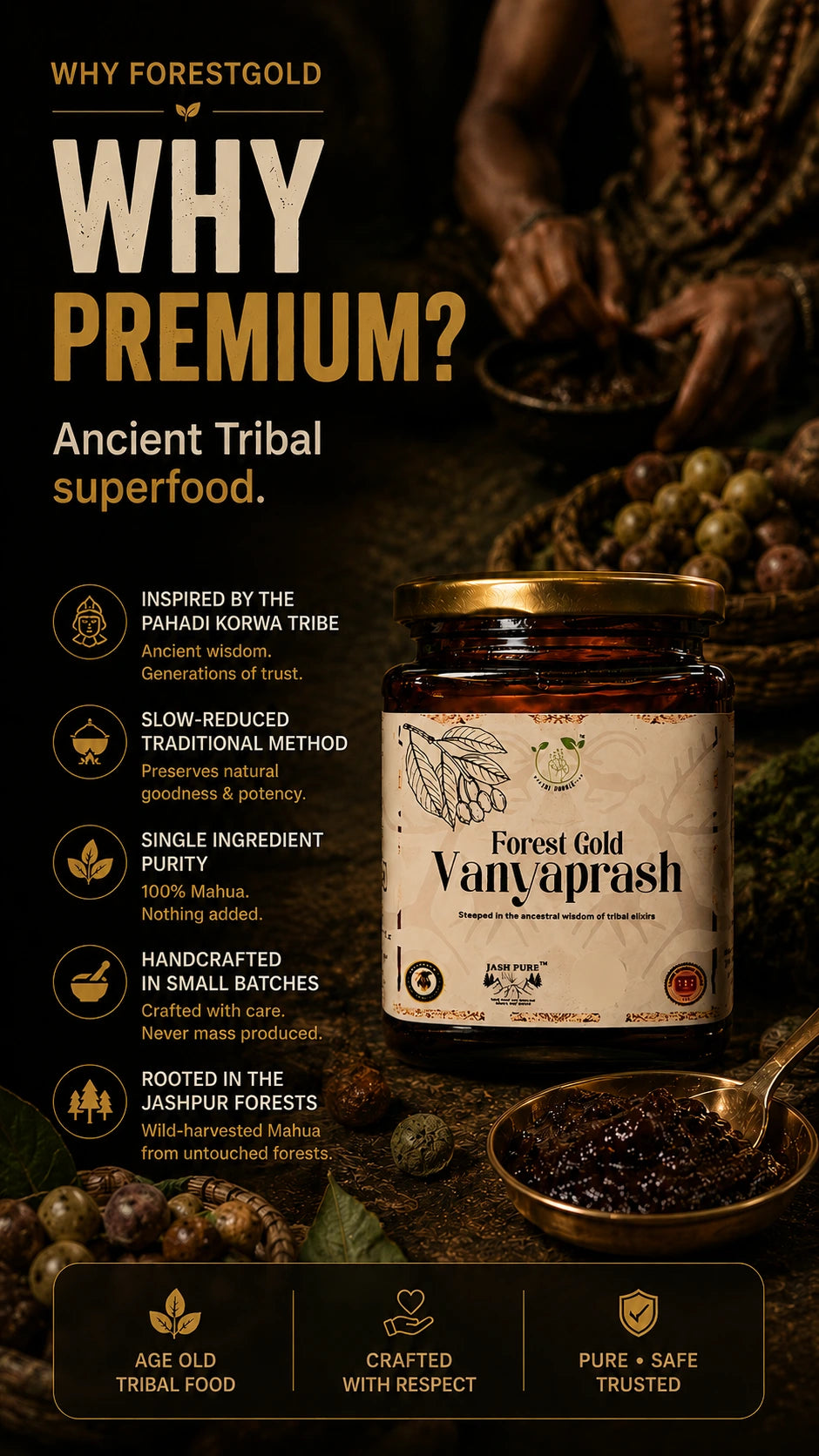 ForestGold Vanyaprash™ | 100% Mahua Night Recovery Food
