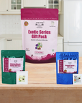 Mahua Tea Gift Pack Combo – Exotic, Infusion, Premium Series (Free Buckwheat Mahua Cookies + Free Shipping)