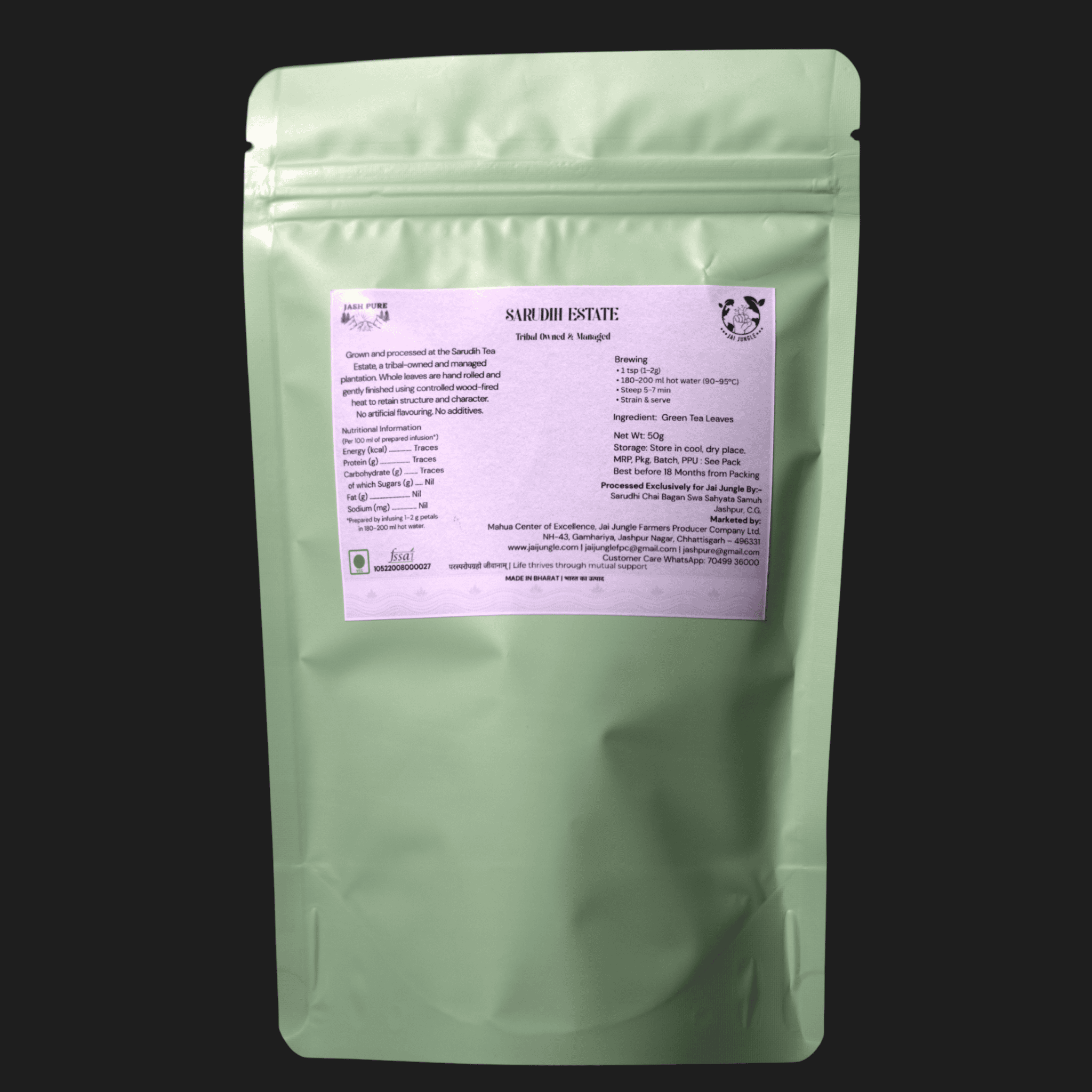 Premium Green Tea – Hand Rolled & Wood-Fired