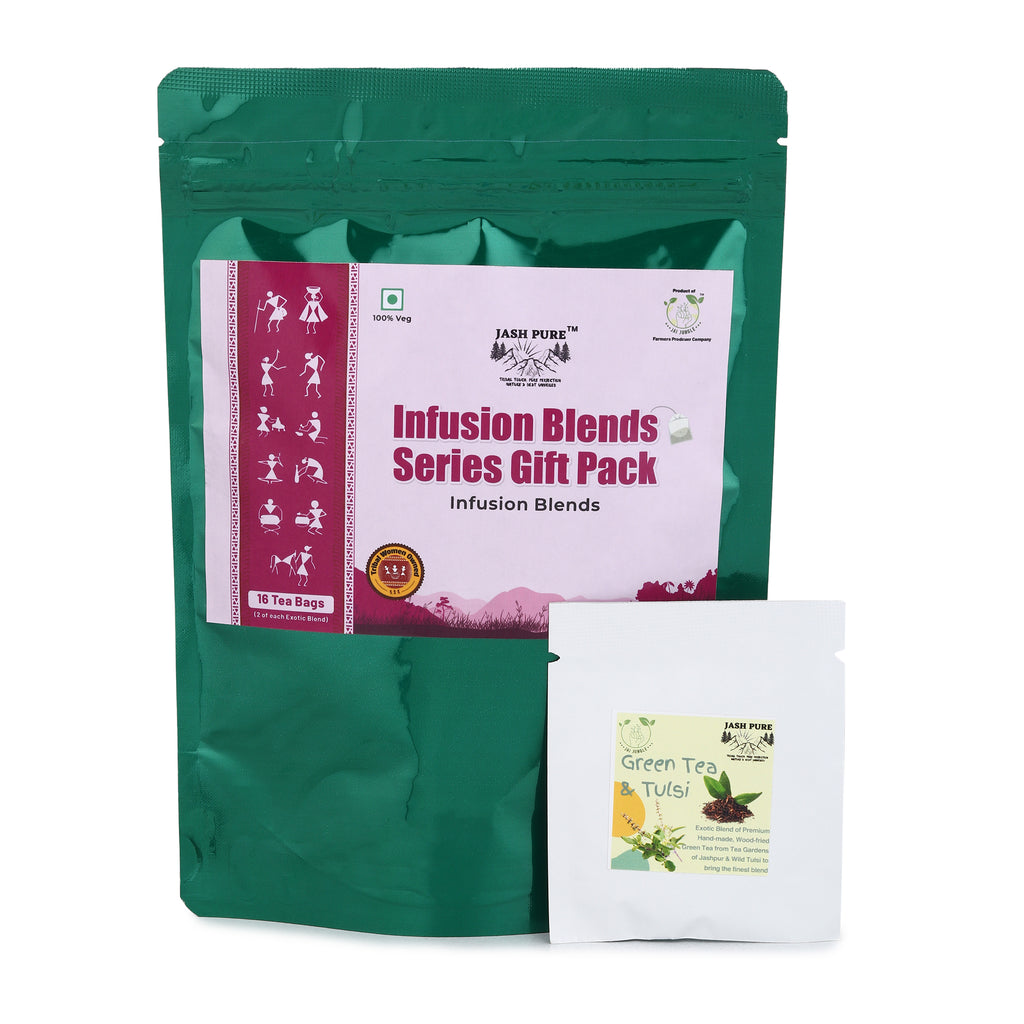 Mahua Tea Gift Pack Combo – Exotic, Infusion, Premium Series (Free Buckwheat Mahua Cookies + Free Shipping)