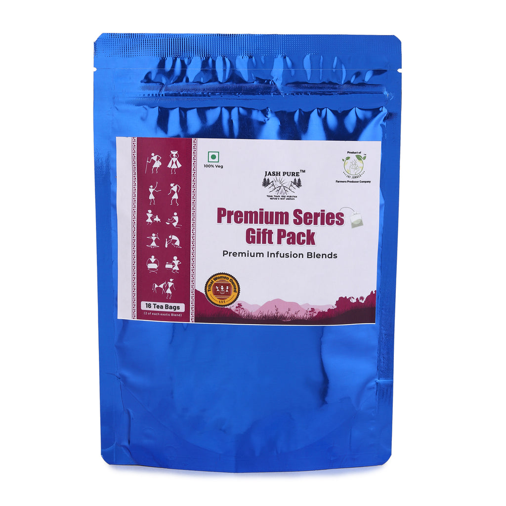 Premium Series Tea & Infusion Gift Pack (16 Tea Bags)