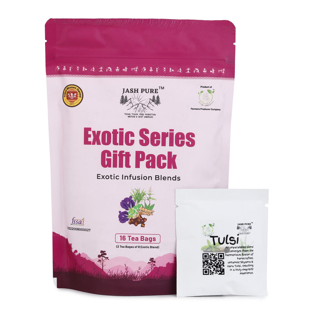 Exotic Series Tea & Infusion Gift Pack (16 Tea Bags)