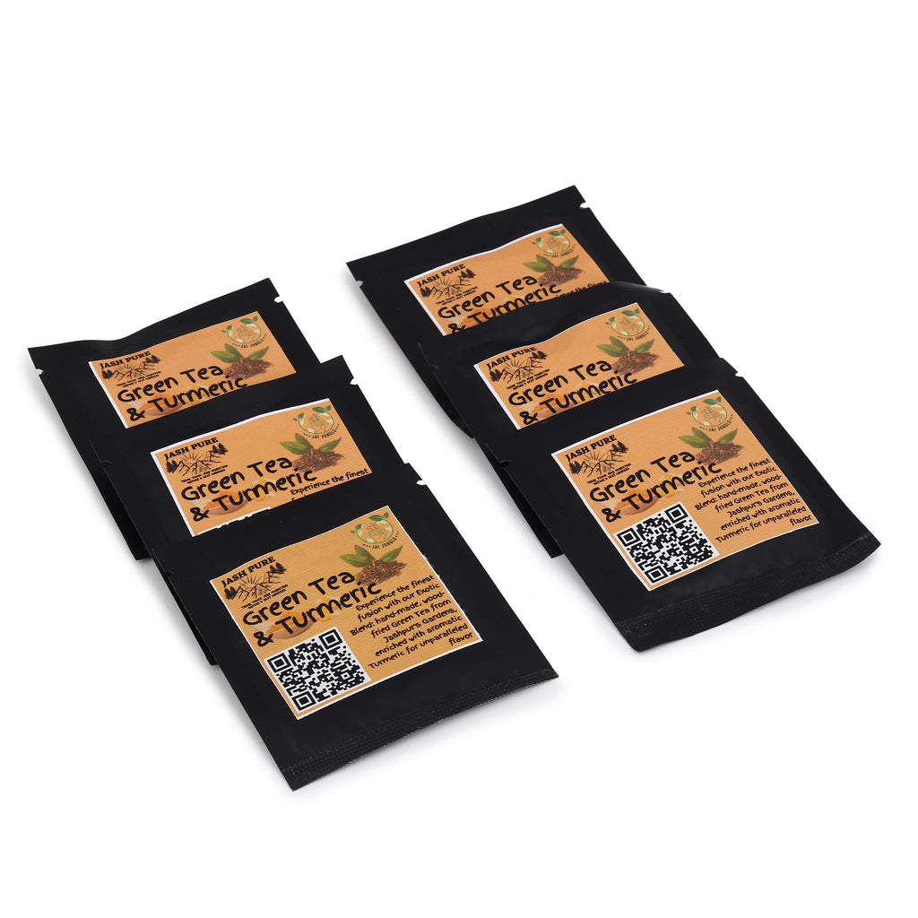 Green Tea Turmeric Tea Bags (25 Tea Bags)