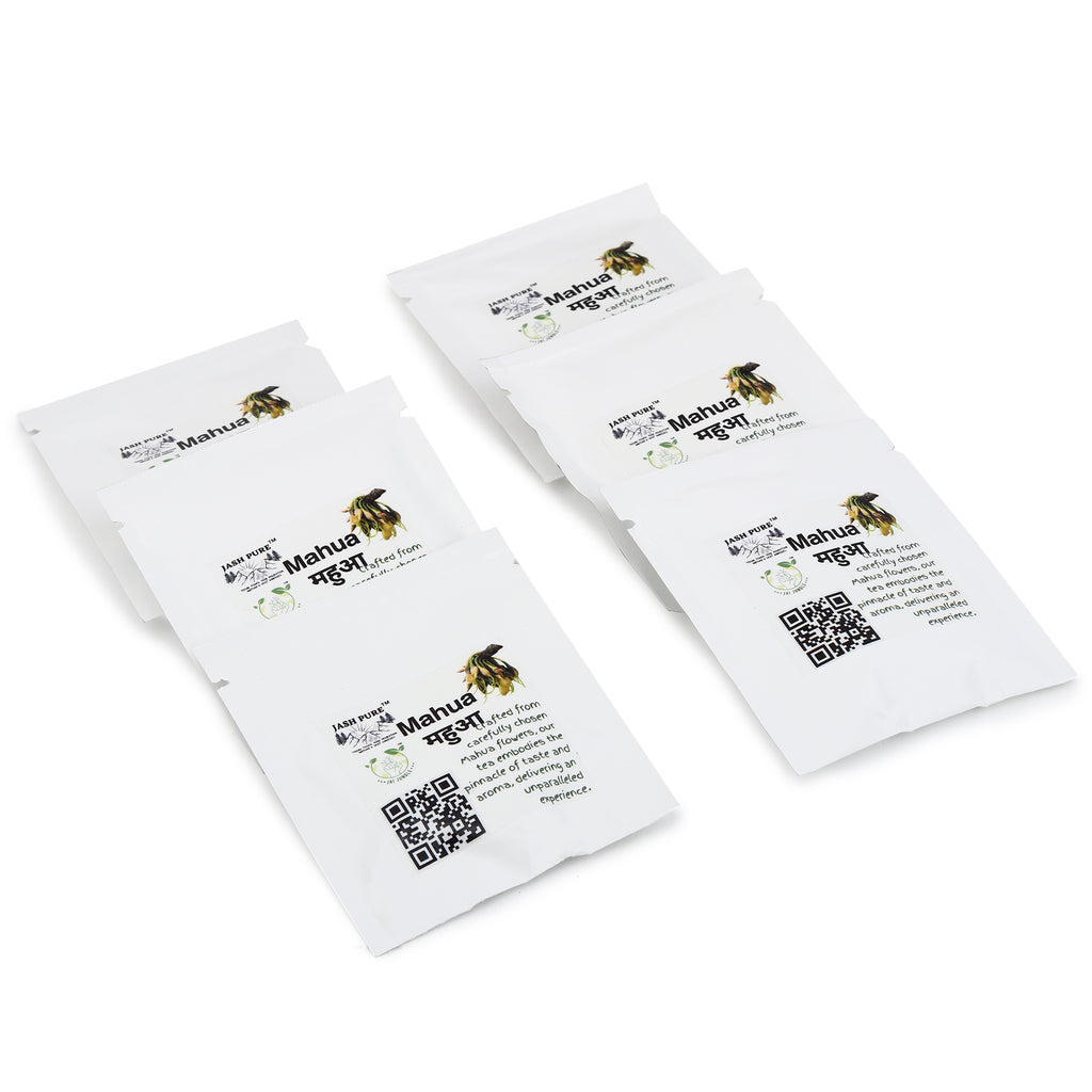 Mahua Infusion • Caffeine-Free Herbal Infusion of Forest Mahua Flowers (20 Tea Bags)