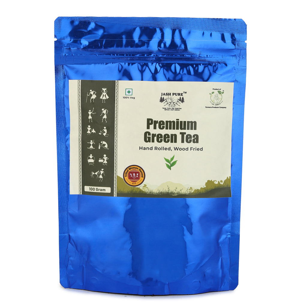 Premium Green Tea – Hand Rolled & Wood-Fired