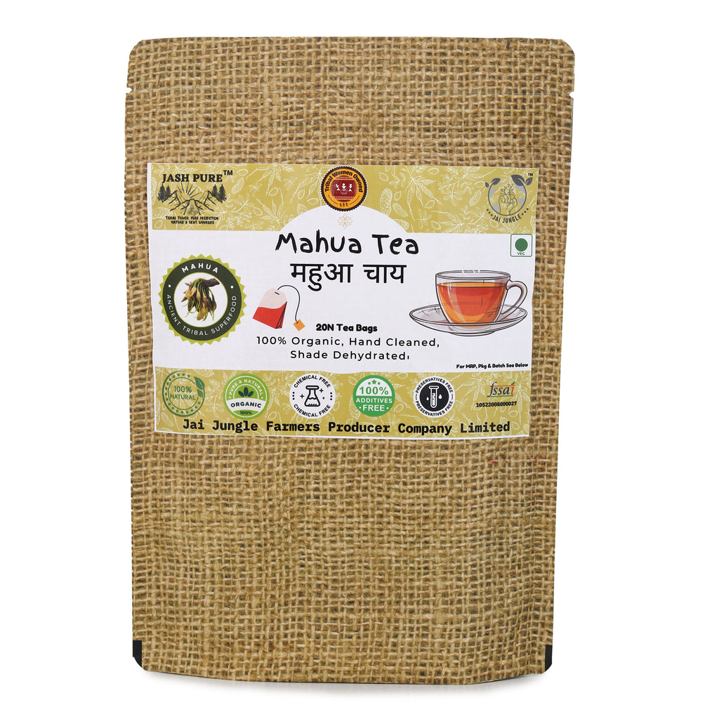 Mahua Infusion • Caffeine-Free Herbal Infusion of Forest Mahua Flowers (20 Tea Bags)