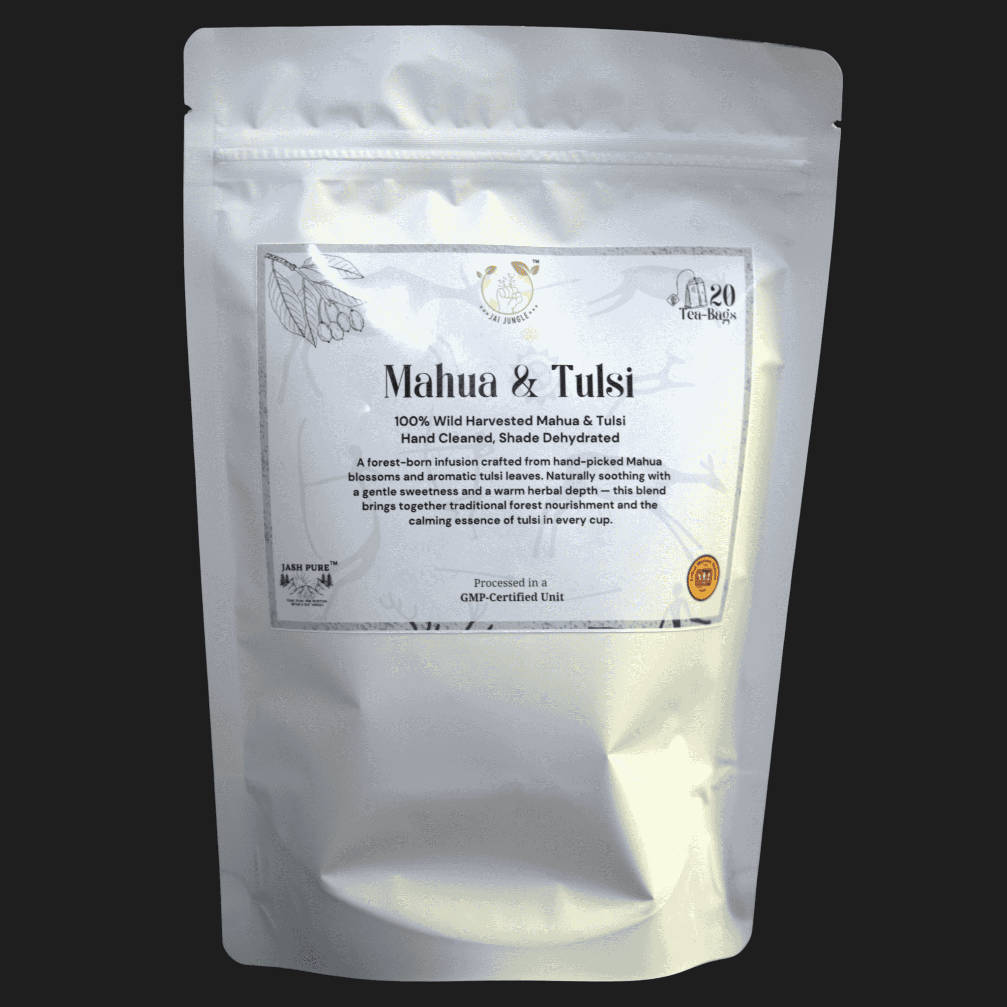 Mahua Tulsi Infusion (20 Tea Bags)