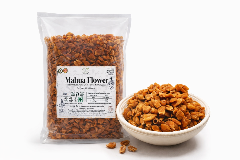 Food-Grade Mahua Flower (Stamen-Removed, Ready to Eat/Cook)