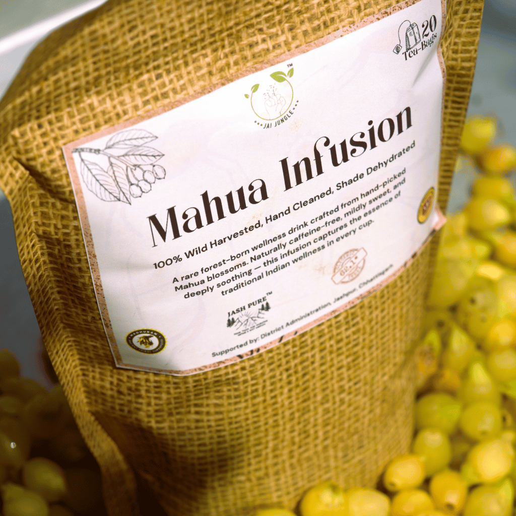 Mahua Infusion • Caffeine-Free Herbal Infusion of Forest Mahua Flowers (20 Tea Bags)