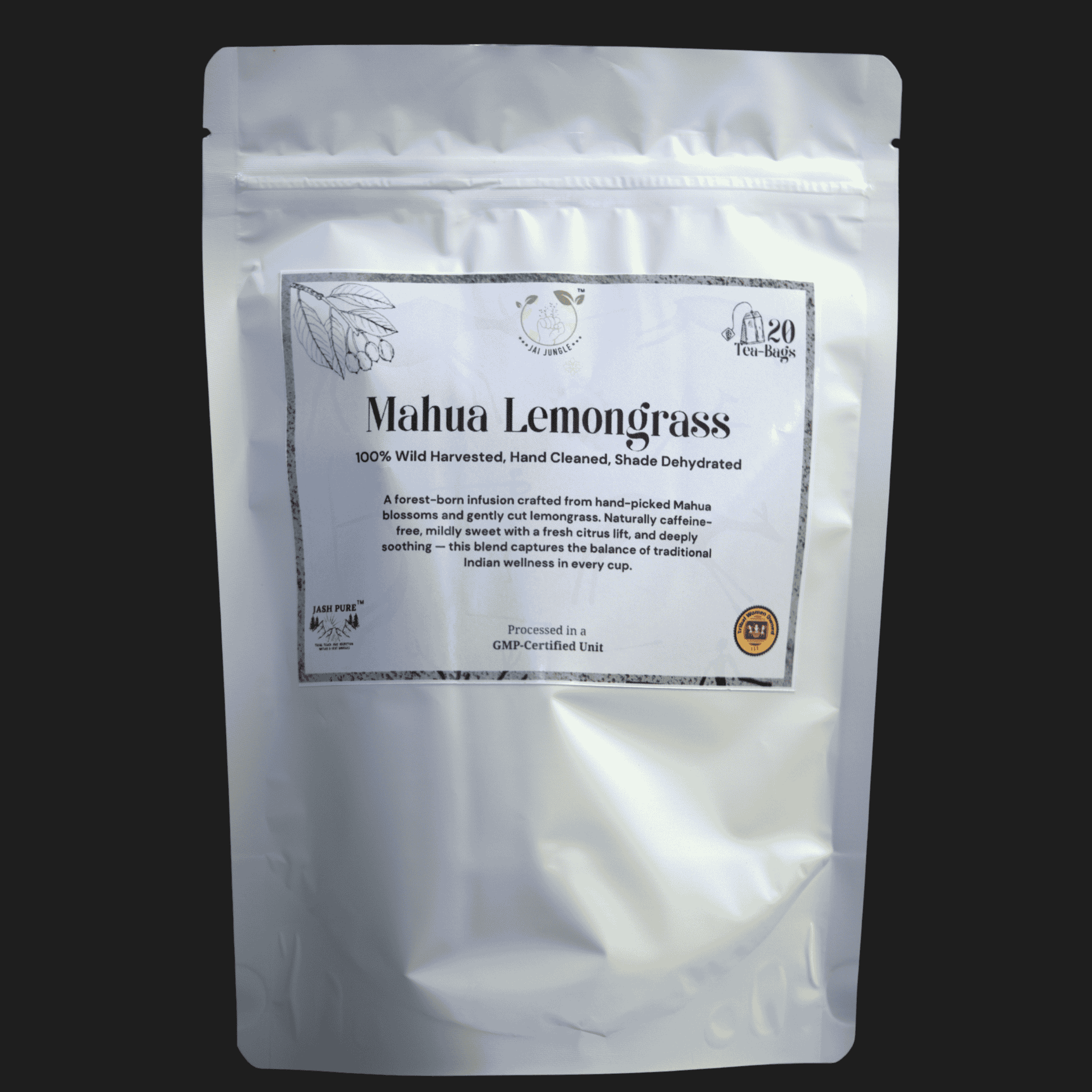 Mahua Lemongrass Infusion (20 Tea Bags)