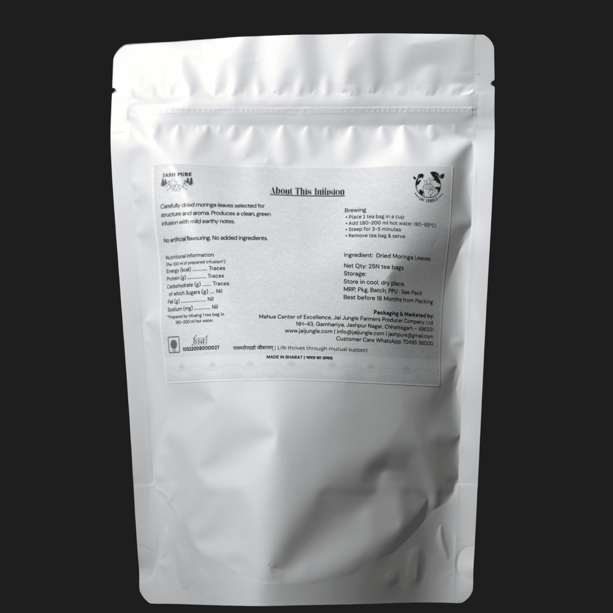 Moringa Infusion (25 Tea Bags)