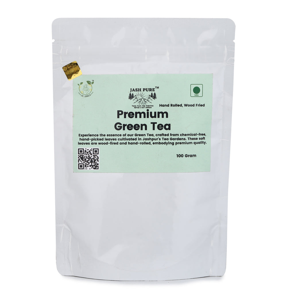 Premium Green Tea – Hand Rolled & Wood-Fired