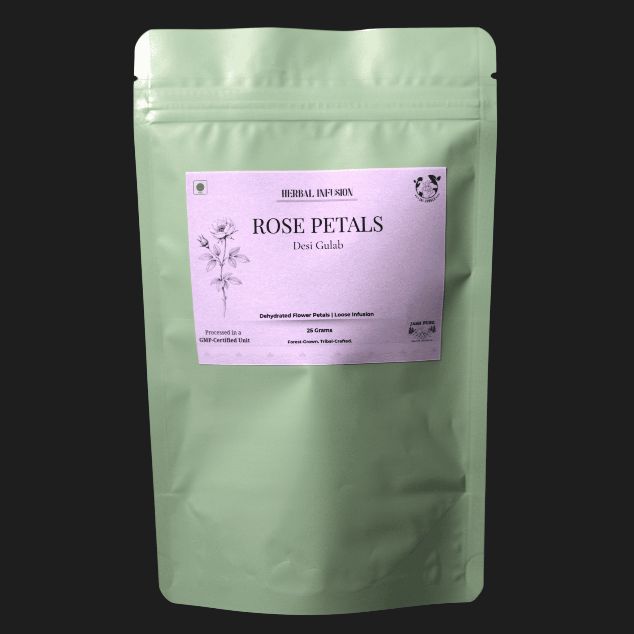 Rose Petals Loose – 25g Infusion and Culinary Use