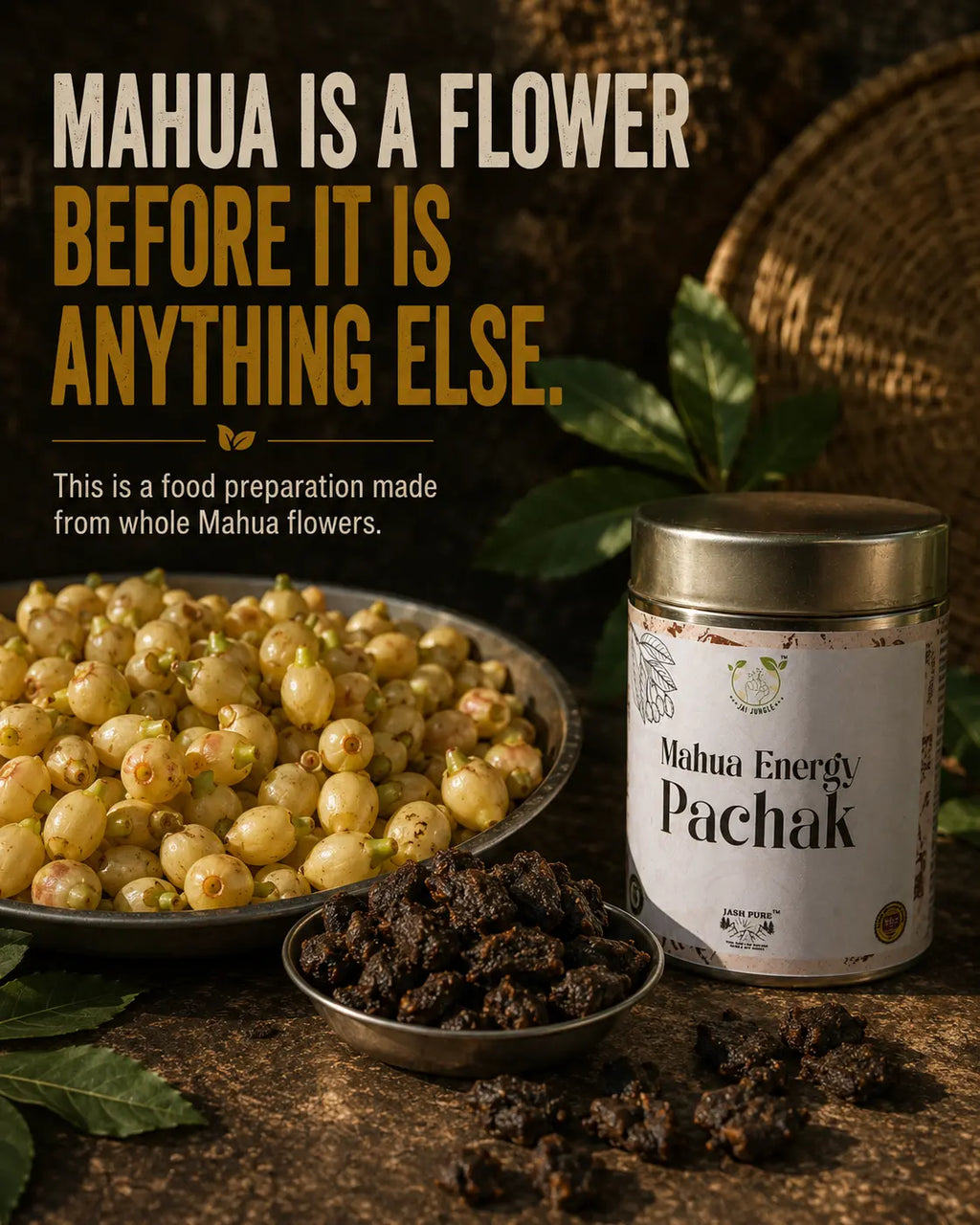 Mahua Energy Pachak | Traditional Mahua-Based Pachak (Minimally Processed)