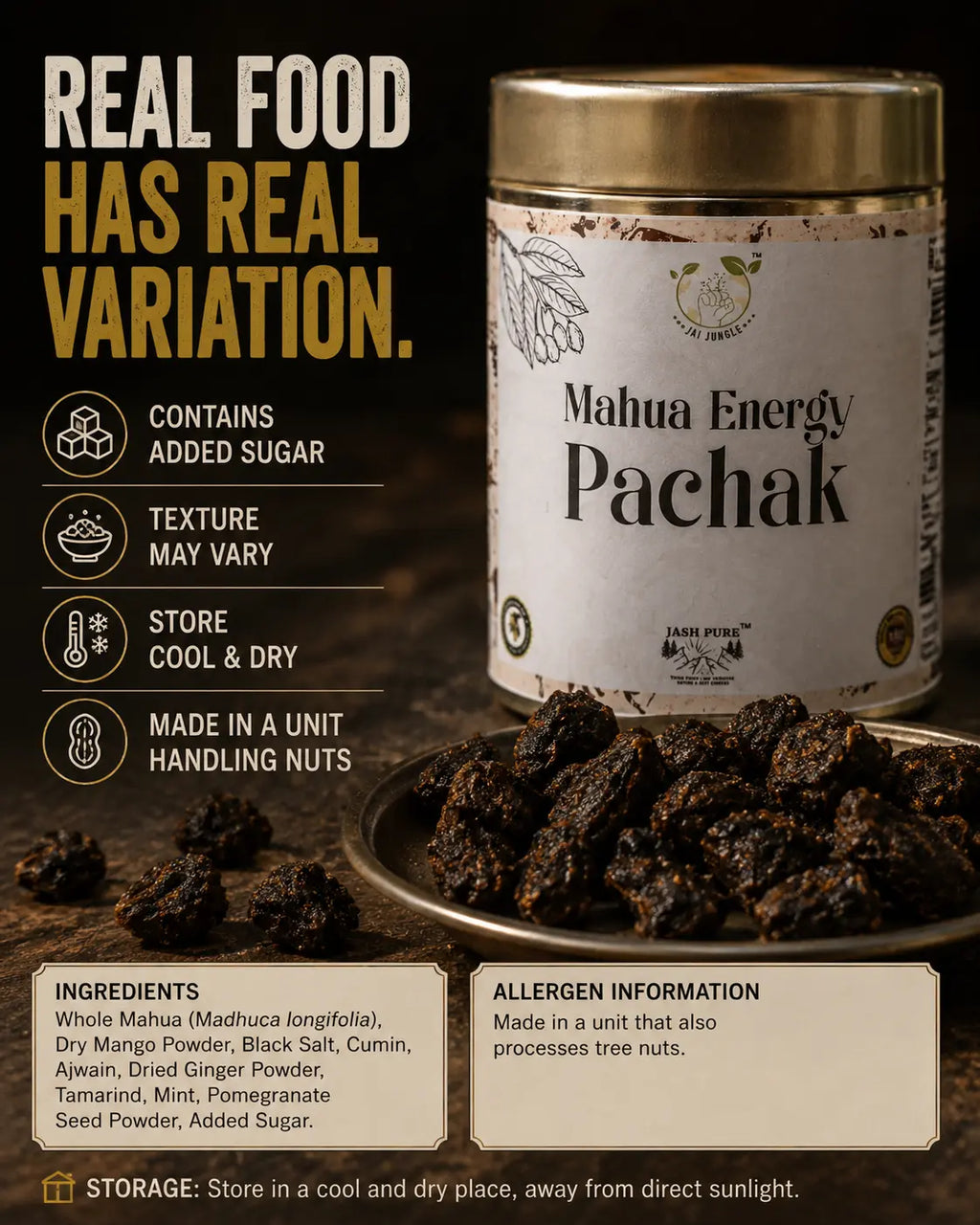 Mahua Energy Pachak | Traditional Mahua-Based Pachak (Minimally Processed)