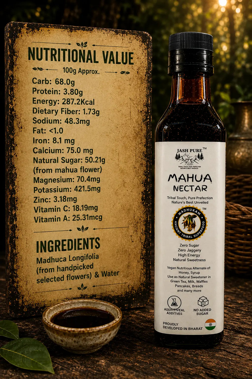 Mahua Nectar | Natural Energy & Stamina Concentrate | 350g
