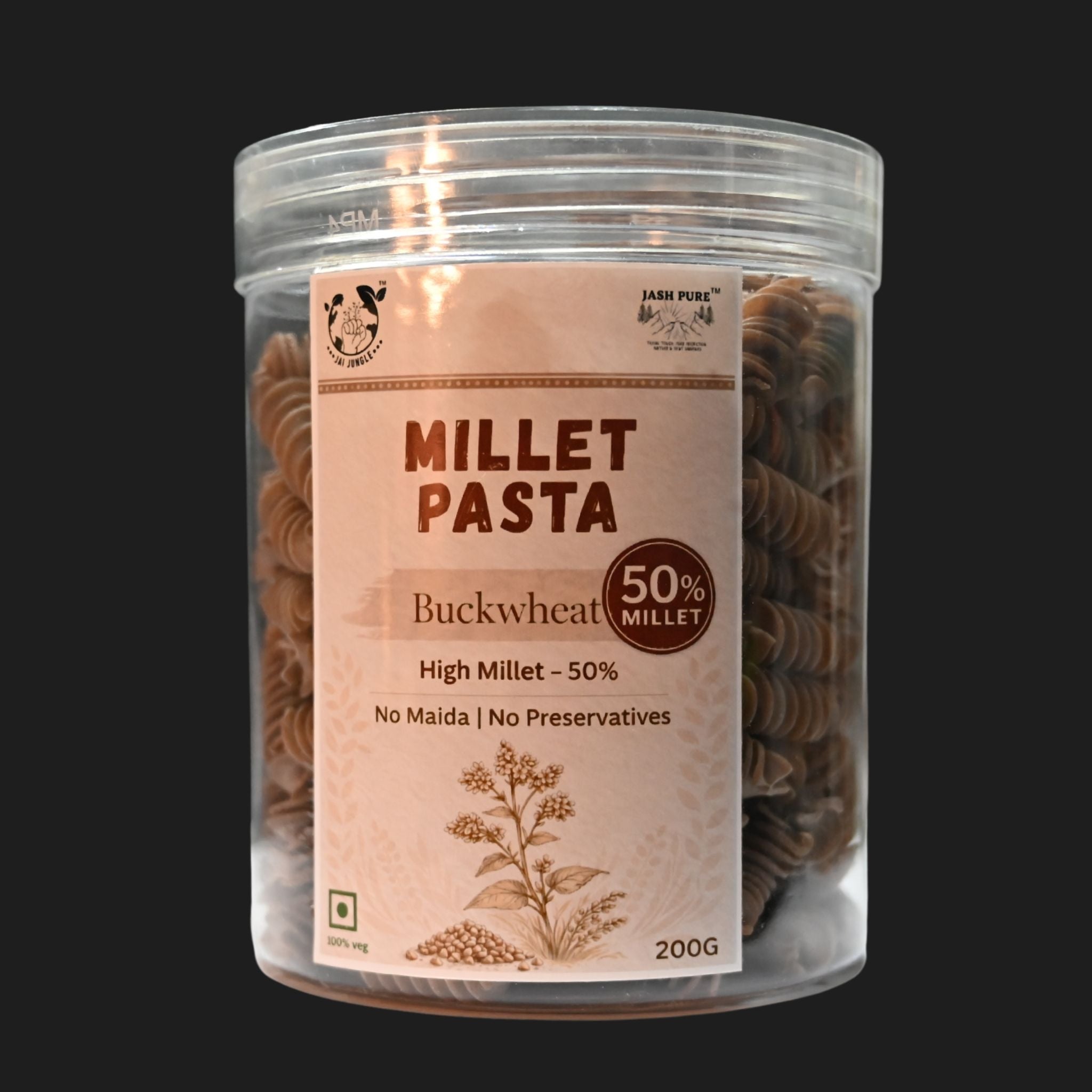 Buckwheat Pasta (Macroni/Rotini)