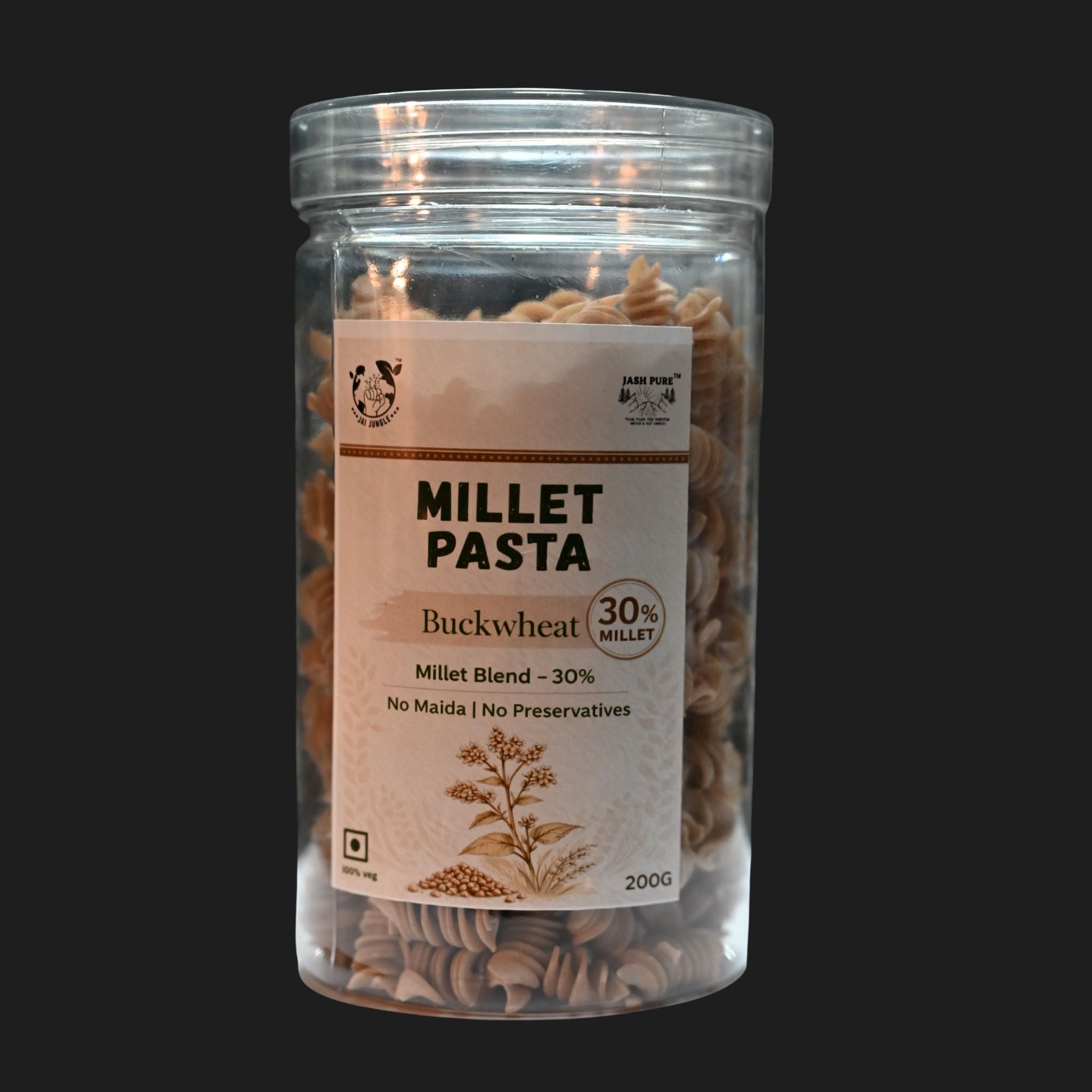 Buckwheat Pasta (Macroni/Rotini)