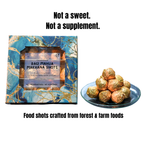 ForestGold Ragi Mahua Makhana Shots – food shots made from forest and farm foods, not a sweet or supplement