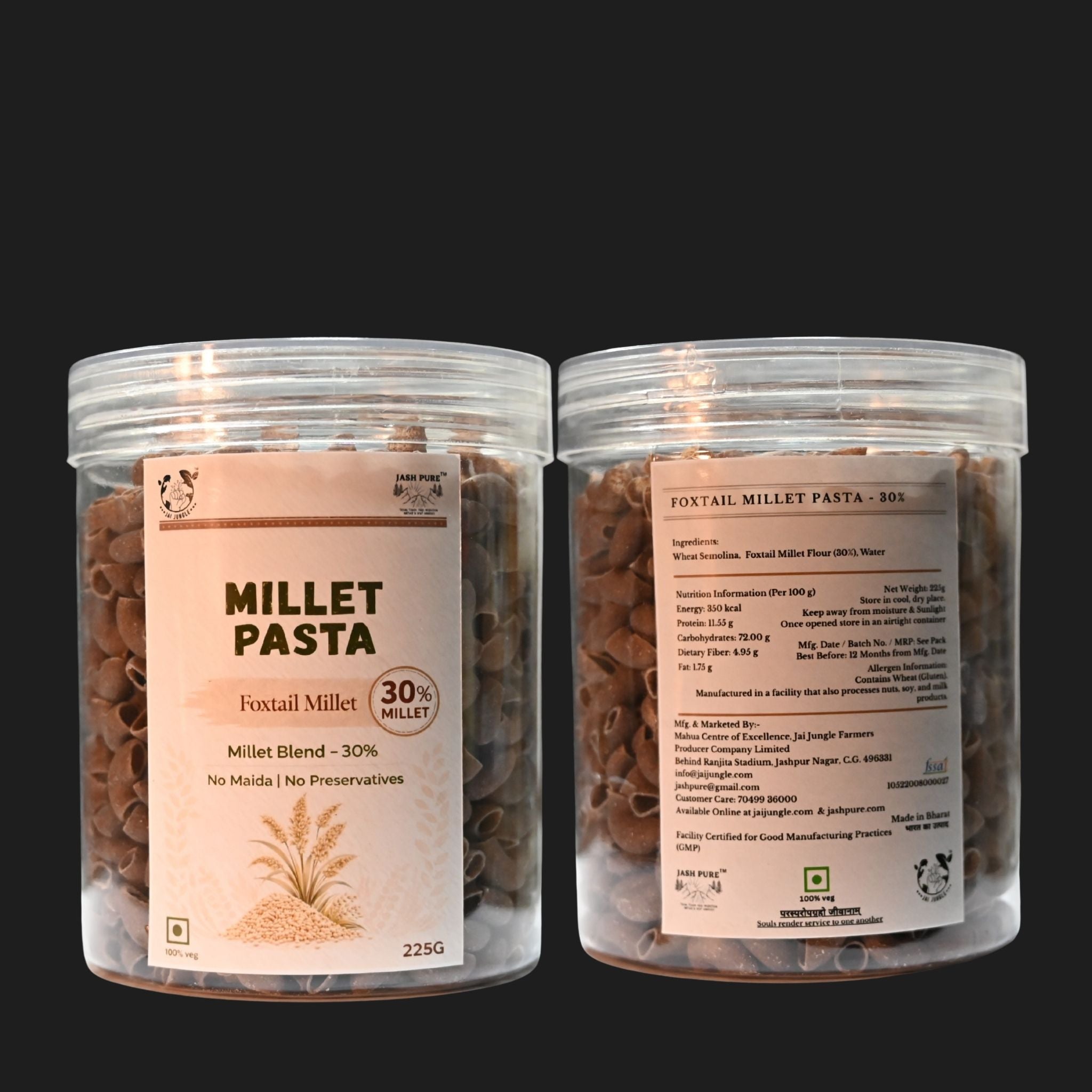 Foxtail Millet Pasta