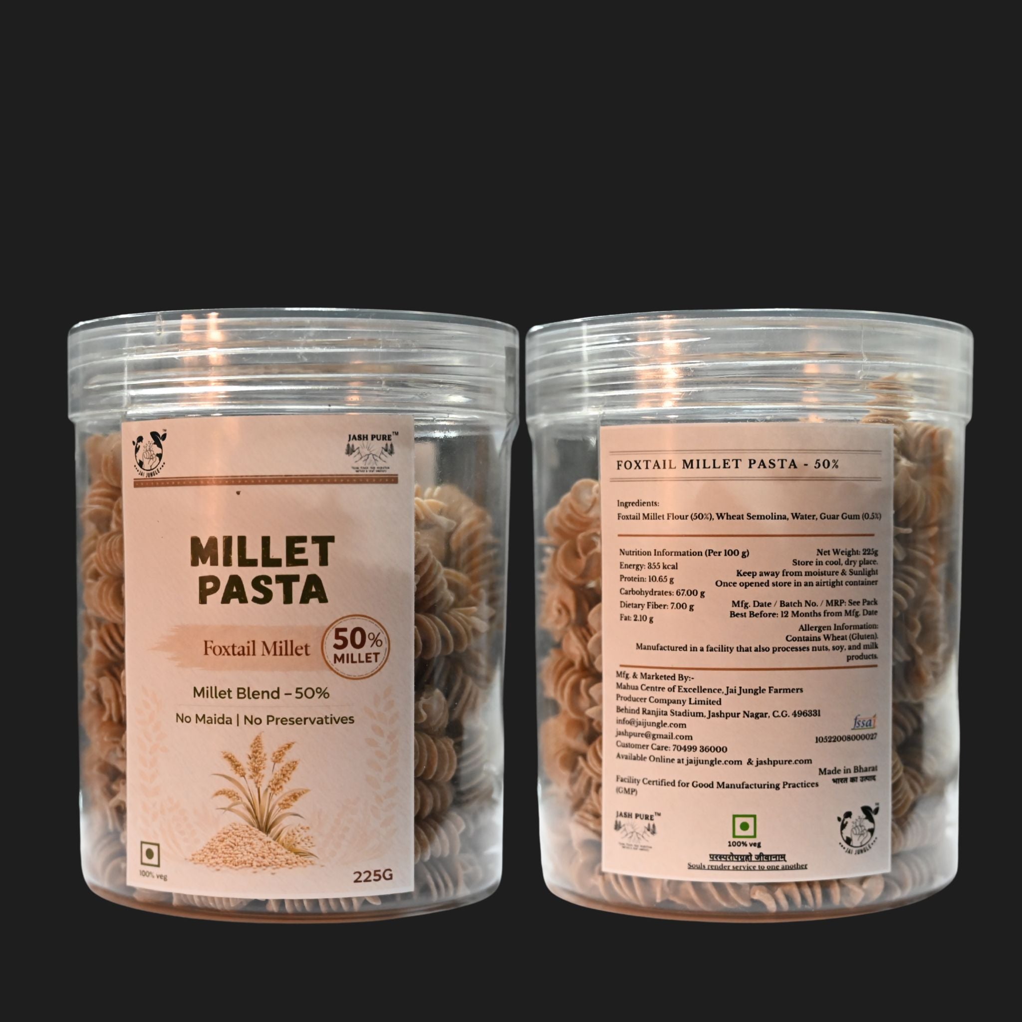 Foxtail Millet Pasta