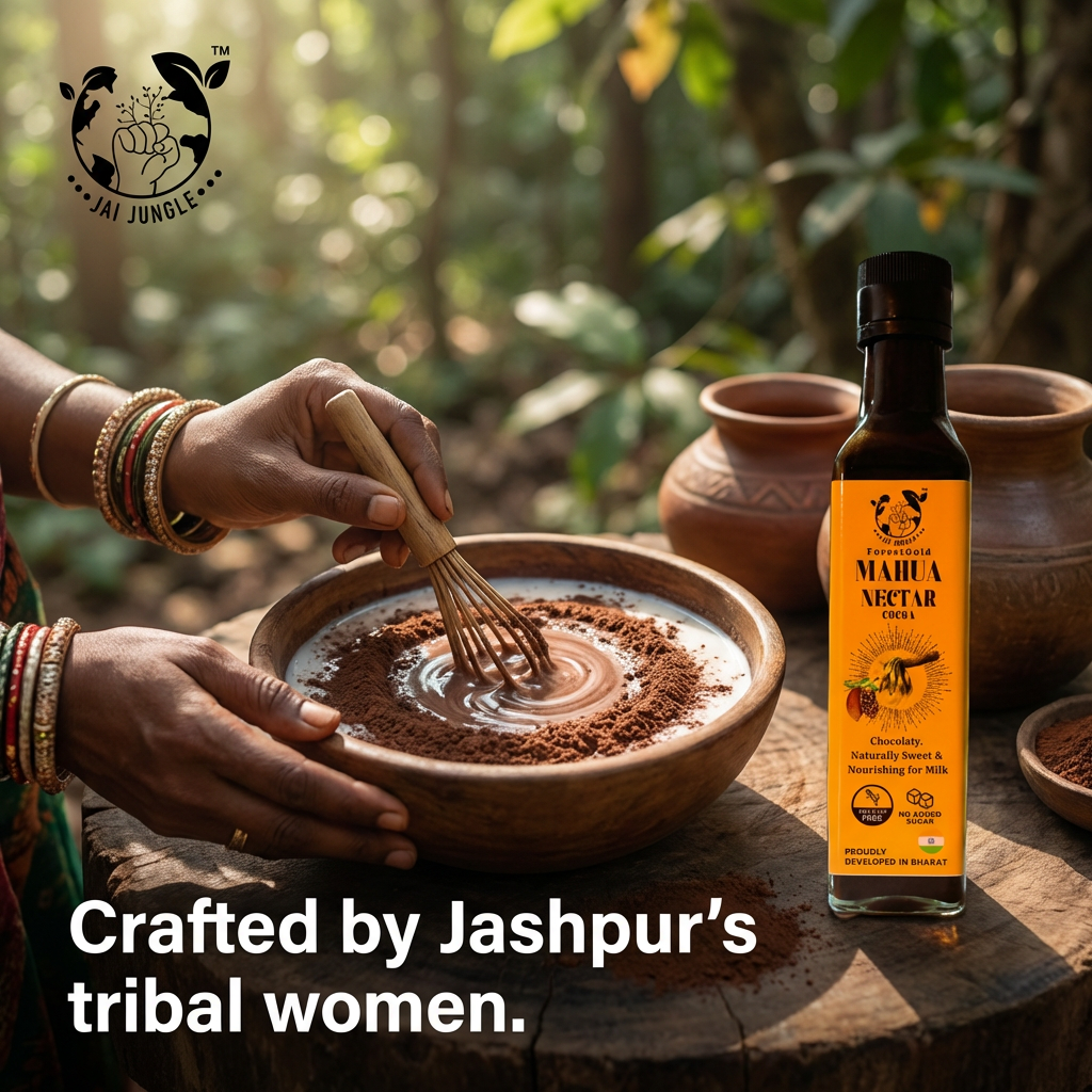 Mahua Nectar Cocoa : No Added Sugar Chocolaty Milk Mix