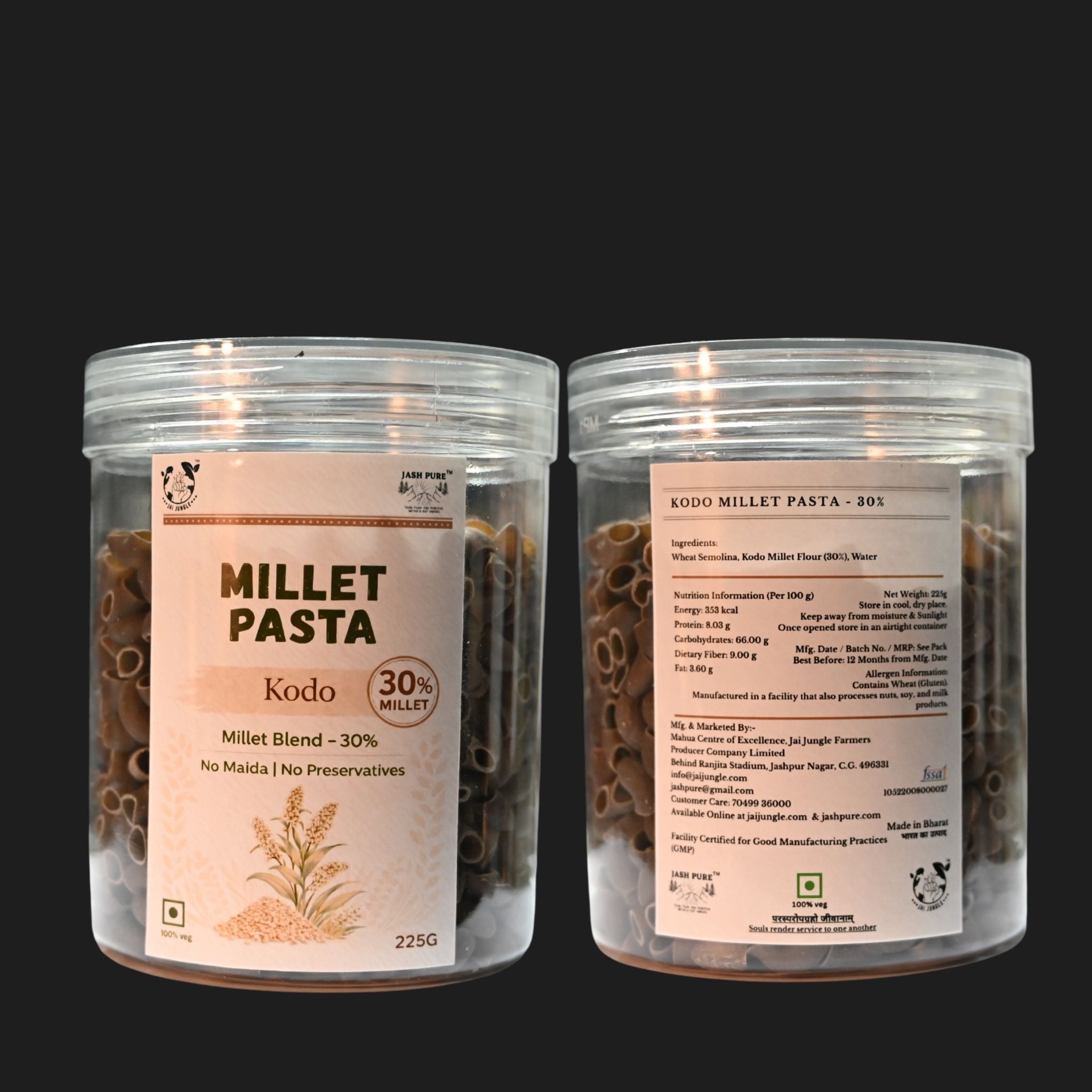 Kodo Millet Pasta
