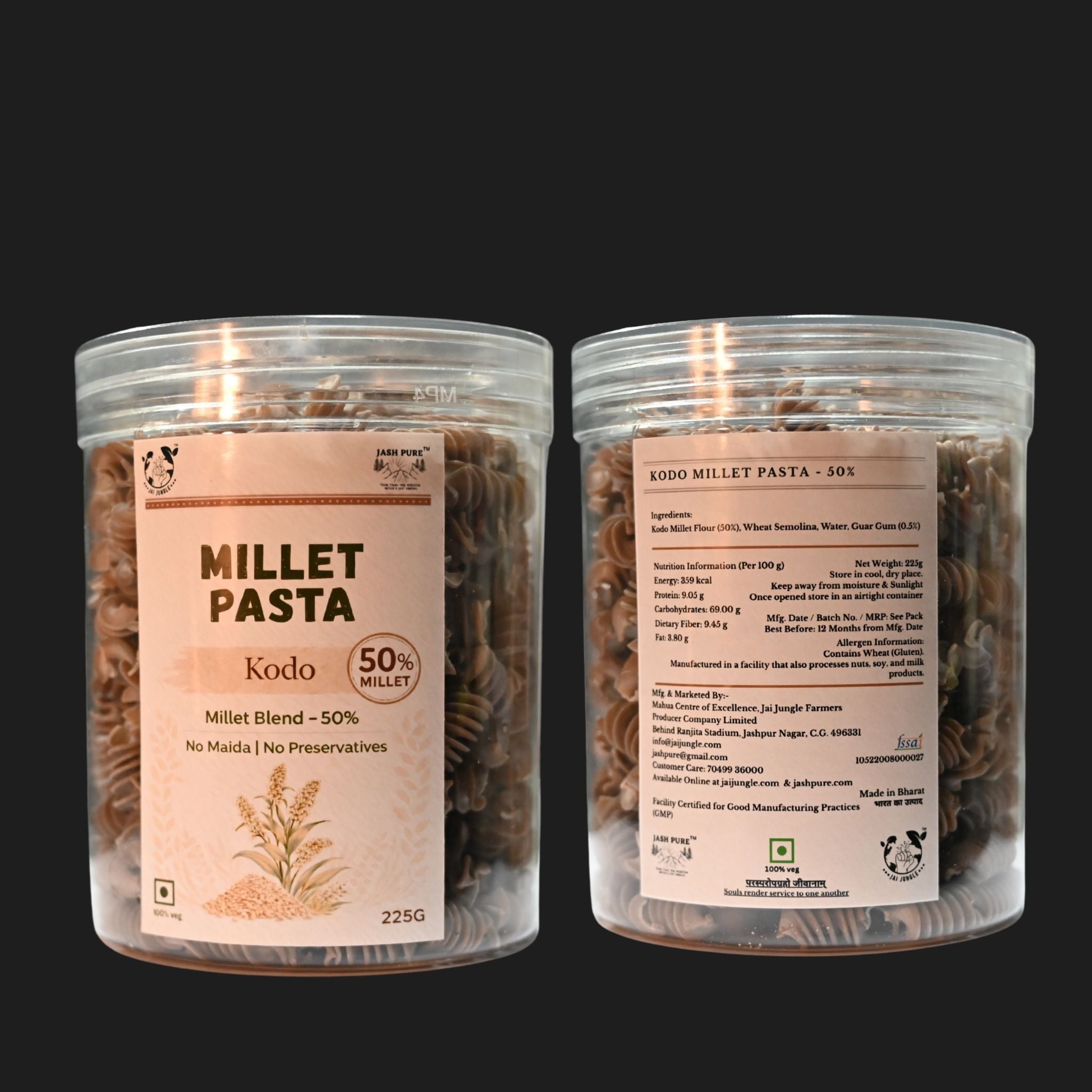 Kodo Millet Pasta