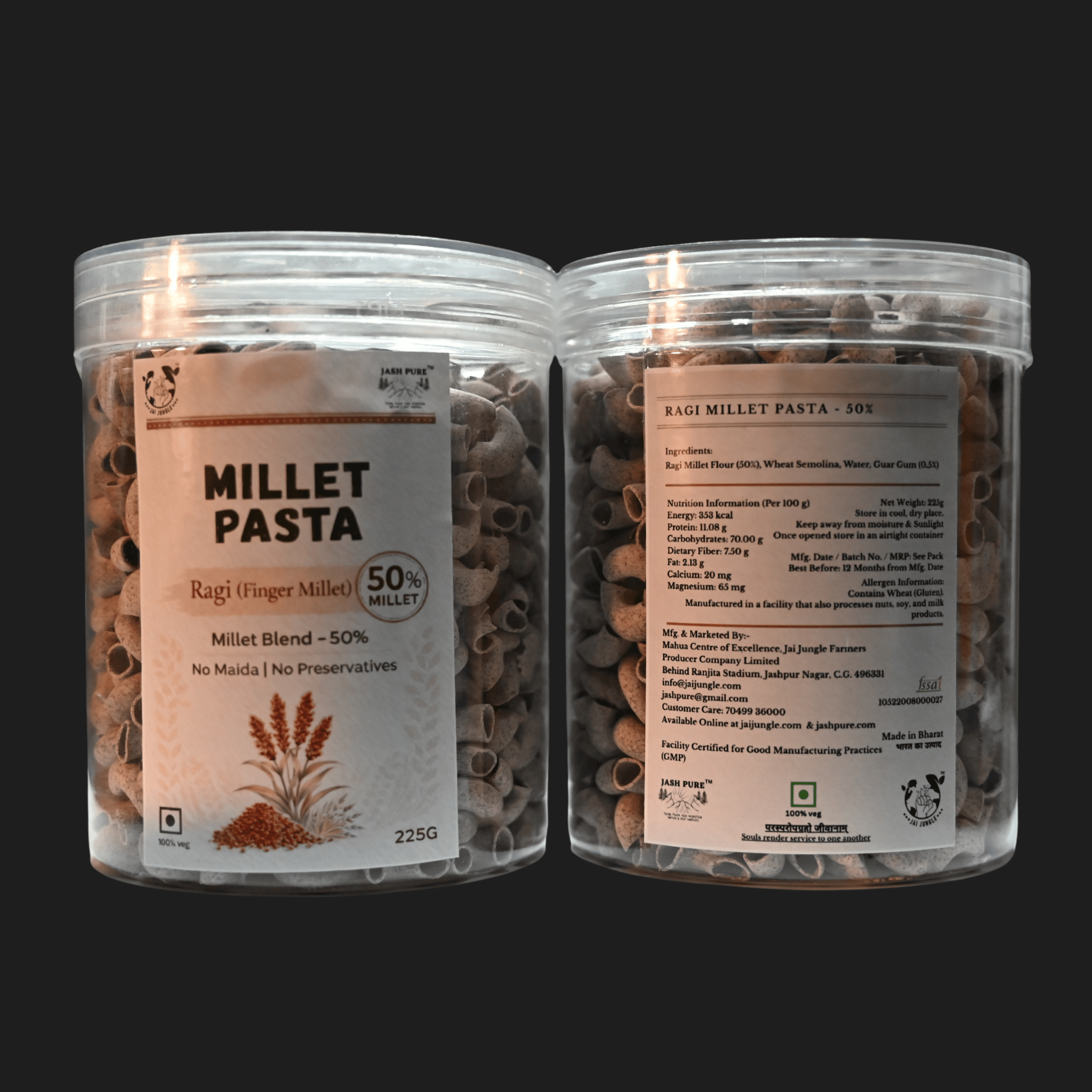 Ragi (Finger Millet) Pasta