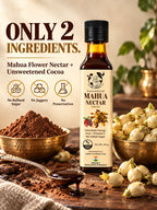 Mahua Nectar Cocoa • Iron-Rich Chocolate Milk Syrup