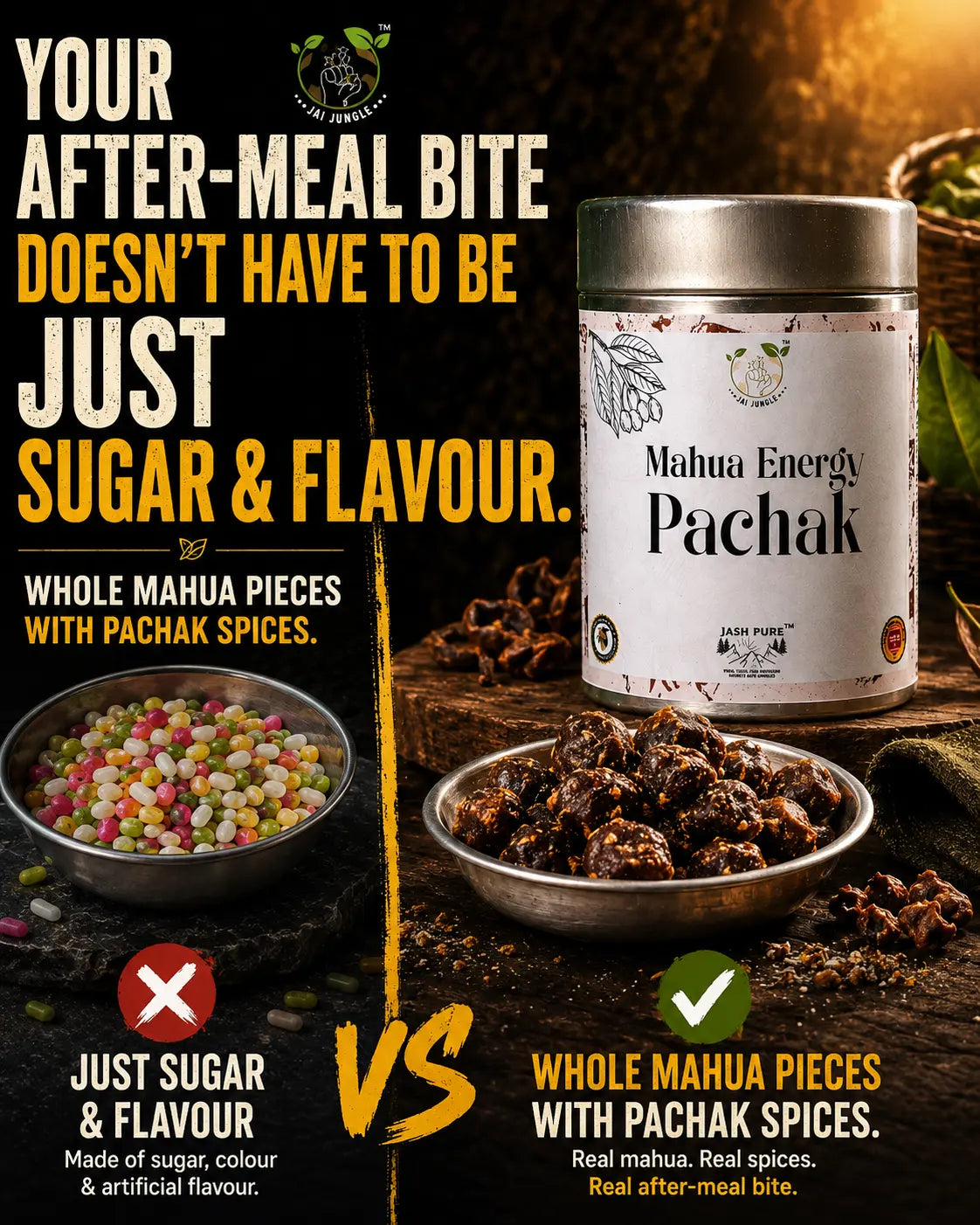 Mahua Energy Pachak | Traditional Mahua-Based Pachak (Minimally Processed)