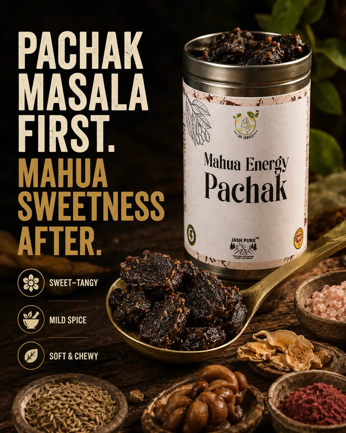 Mahua Energy Pachak | Traditional Mahua-Based Pachak (Minimally Processed)