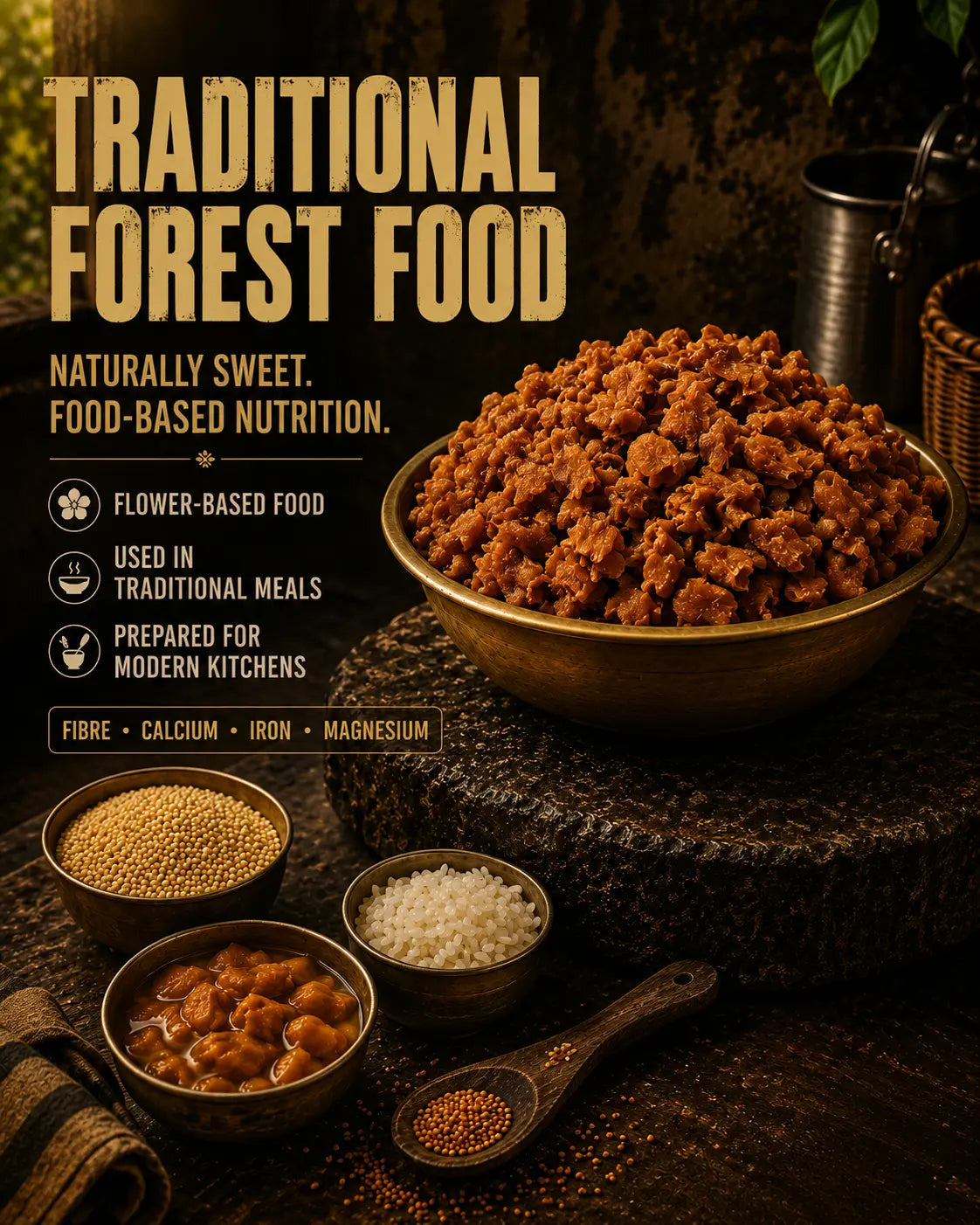 Mahua Flower — Food Grade Dehydrated