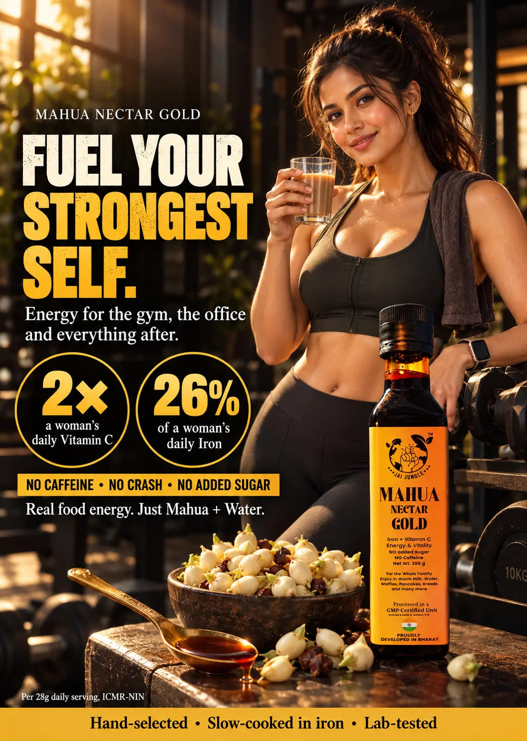 Mahua Nectar Gold • Premium Concentrated Forest Energy