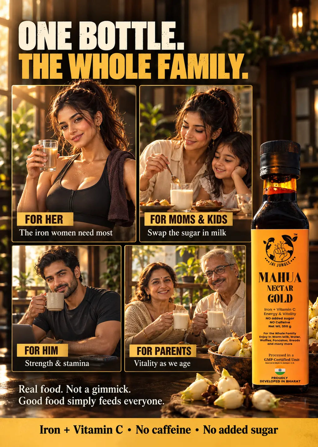 Mahua Nectar Gold • Premium Concentrated Forest Energy