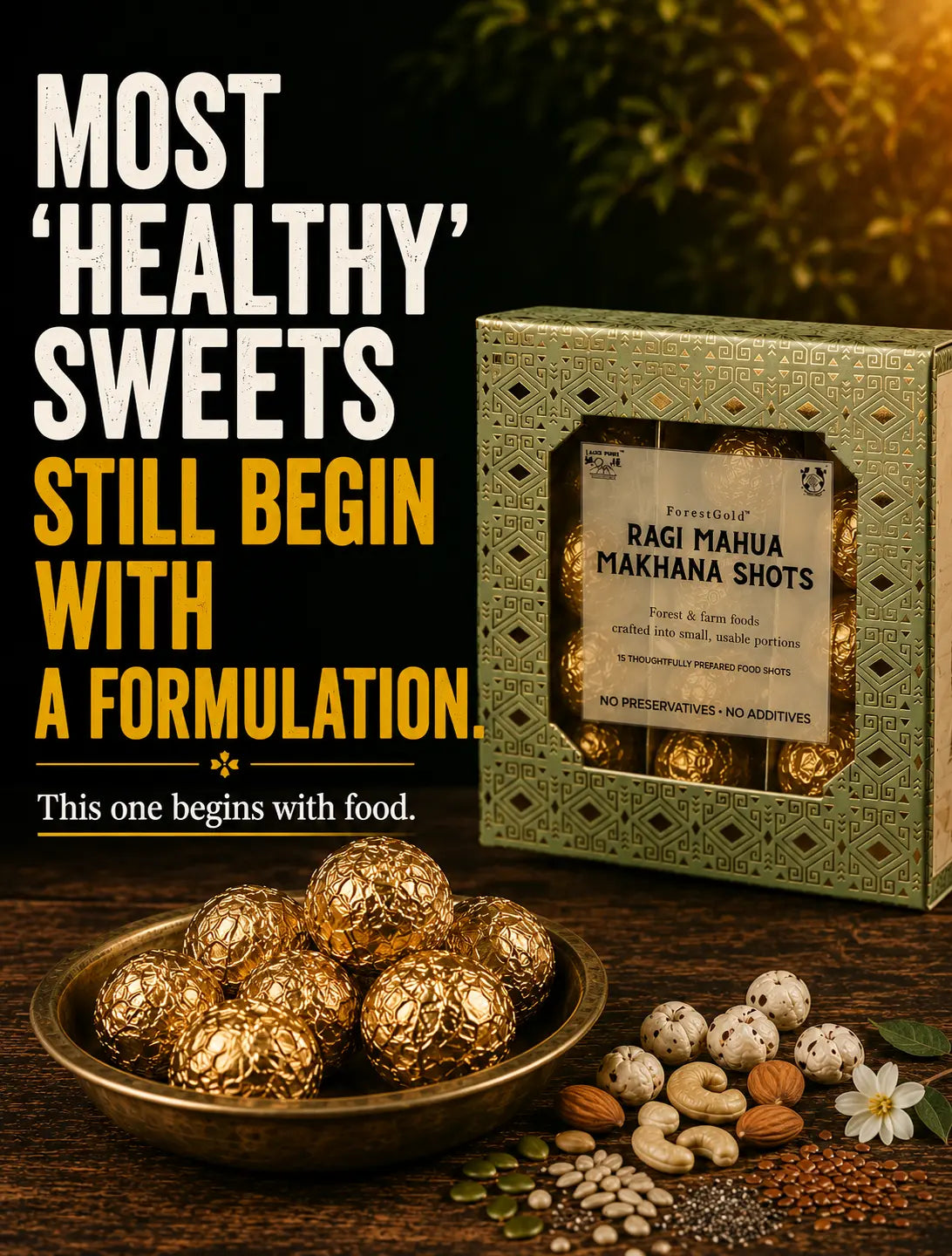 ForestGold Ragi Mahua Makhana Shots