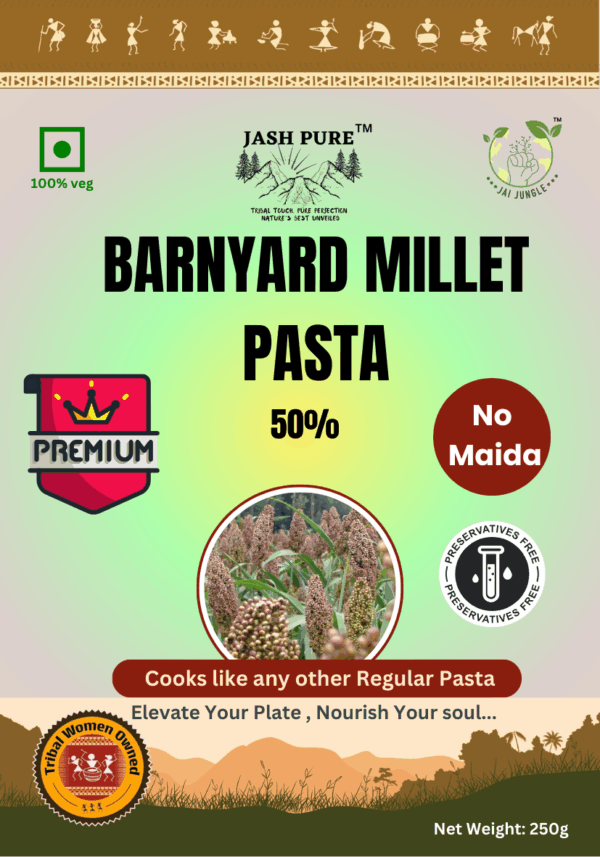 Barnyard Millet Pasta 50% Premium Pack – Healthy No Maida Pasta