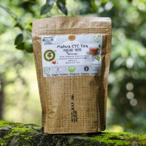 Mahua CTC Tea Bags – Sugar-Free Herbal Black Tea Pack of 20 | Jai Jungle tribal handcrafted tea
