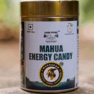 Mahua Energy Pachak in sustainable tin container – tangy herbal digestive handcrafted by tribal women