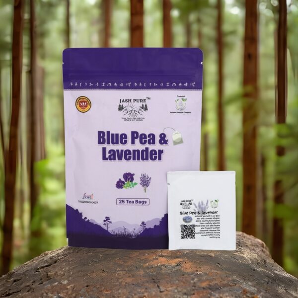 Blue Pea & Lavender Herbal Infusion Tea Bag Pack with Sachet – Jai Jungle Herbal Tea