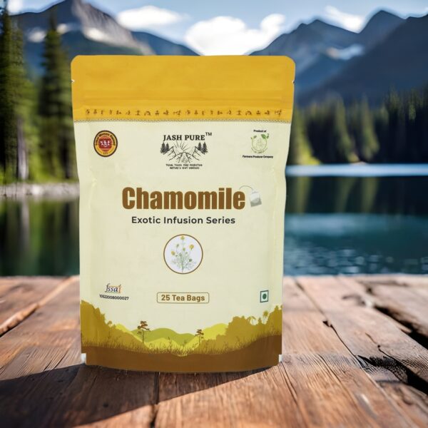 Chamomile Herbal Infusion Tea Bag | Caffeine-Free Floral Tea - Image 3